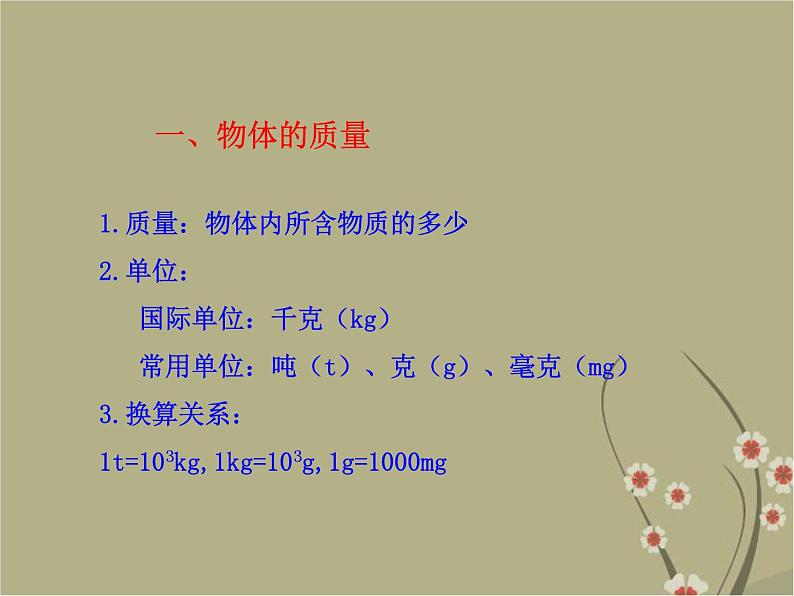 粤教沪科初中物理八上《5.1-物体的质量》PPT课件-(1)第5页