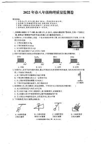 重庆市梁平区2021-2022学年八年级下学期期末考试物理试题