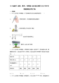 03电磁学选择、填空、作图题-山东省各地区2022年中考物理真题分类汇编