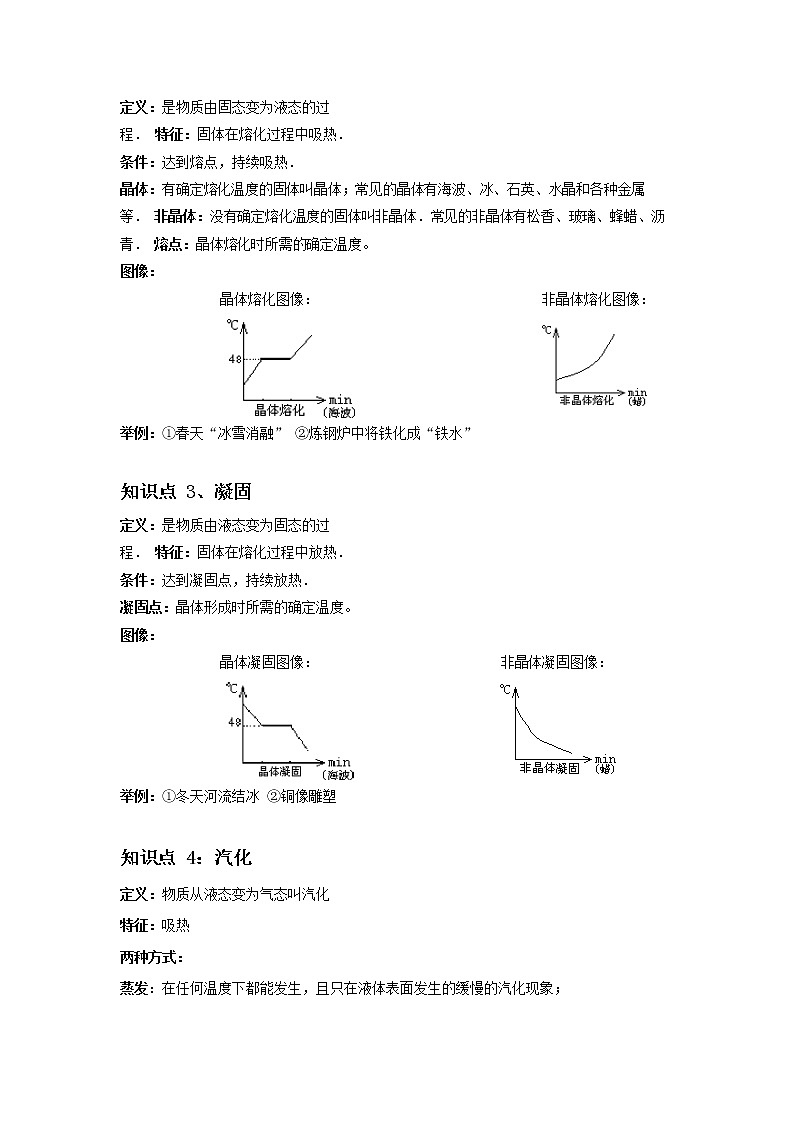 初中物理总复习笔记02