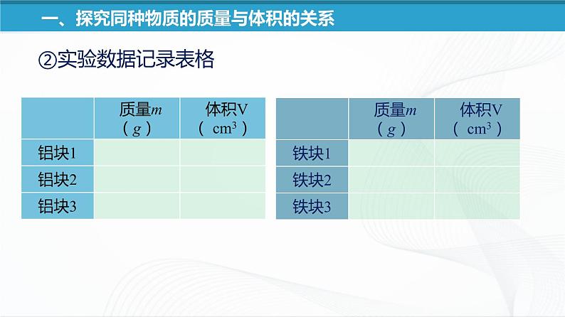 沪教版物理九上6.1《密度》第1课时 课件+同步练习+内嵌式视频08