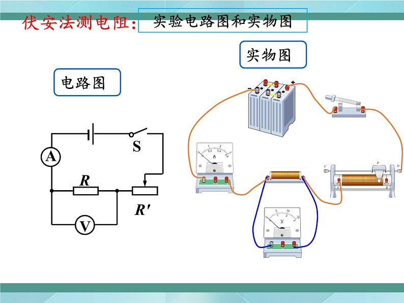 京改版九年级全册物理课件10.5测量导体的电阻05