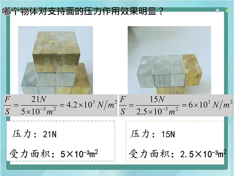 京改版八年级全册 物理 课件 4.1压力压强 （共20页ppt）05