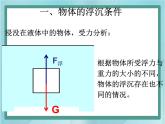 京改版八年级全册 物理 课件 4.7物体的浮沉条件（19张）