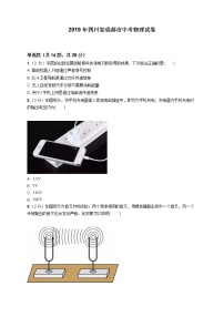 2019年四川省成都市中考物理试卷