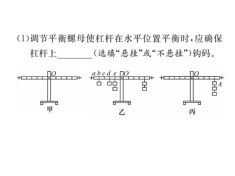 八年级物理下册(部编版)教学课件小专题（8）机械与人的实验探究第3页