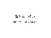 八年级物理下册(部编版)教学课件第10章 第1节 认识浮力