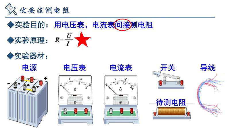 初中 初三 物理 电阻的测量（实验课） 课件第4页