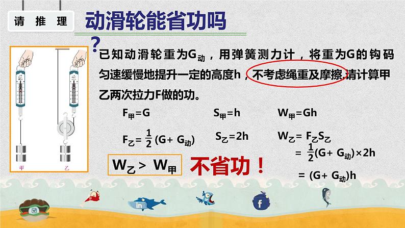 初中物理 中考物理第一轮复习——机械效率 课件 《机械效率A层》课件第4页