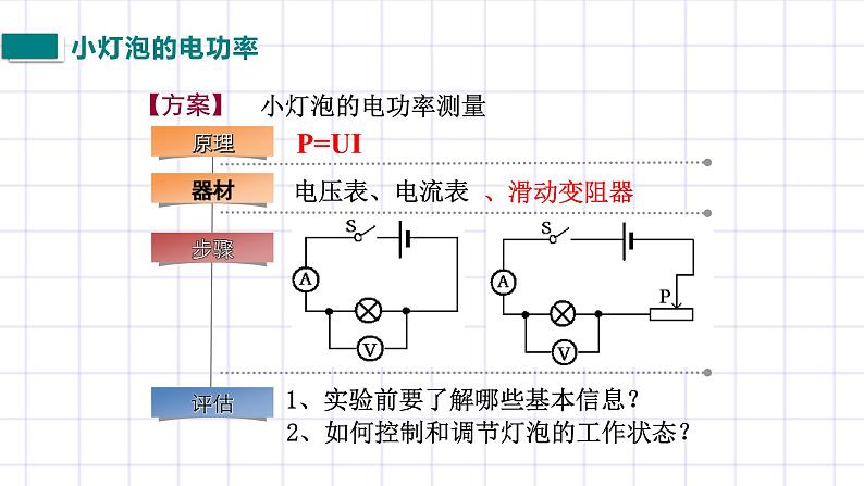 北师大九上13.3《学生实验：探究小灯泡的电功率》课件+教案04