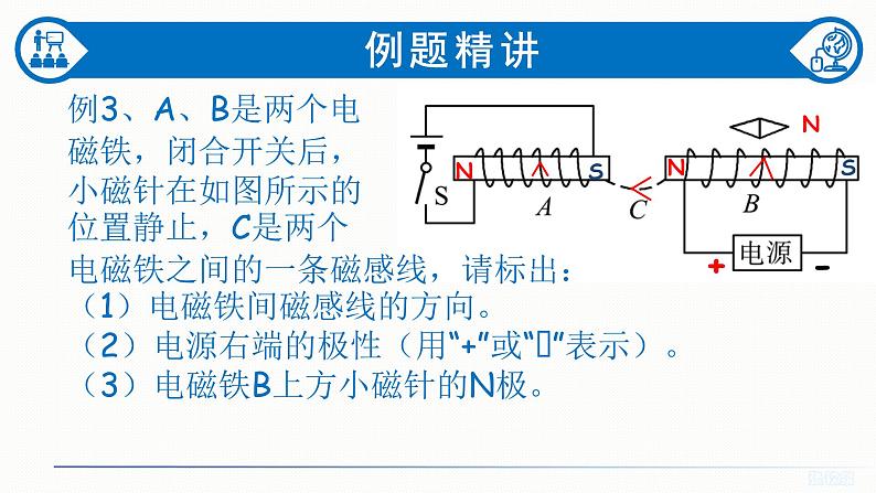 初中 初三 物理 电与磁作图（习题课） 课件第7页