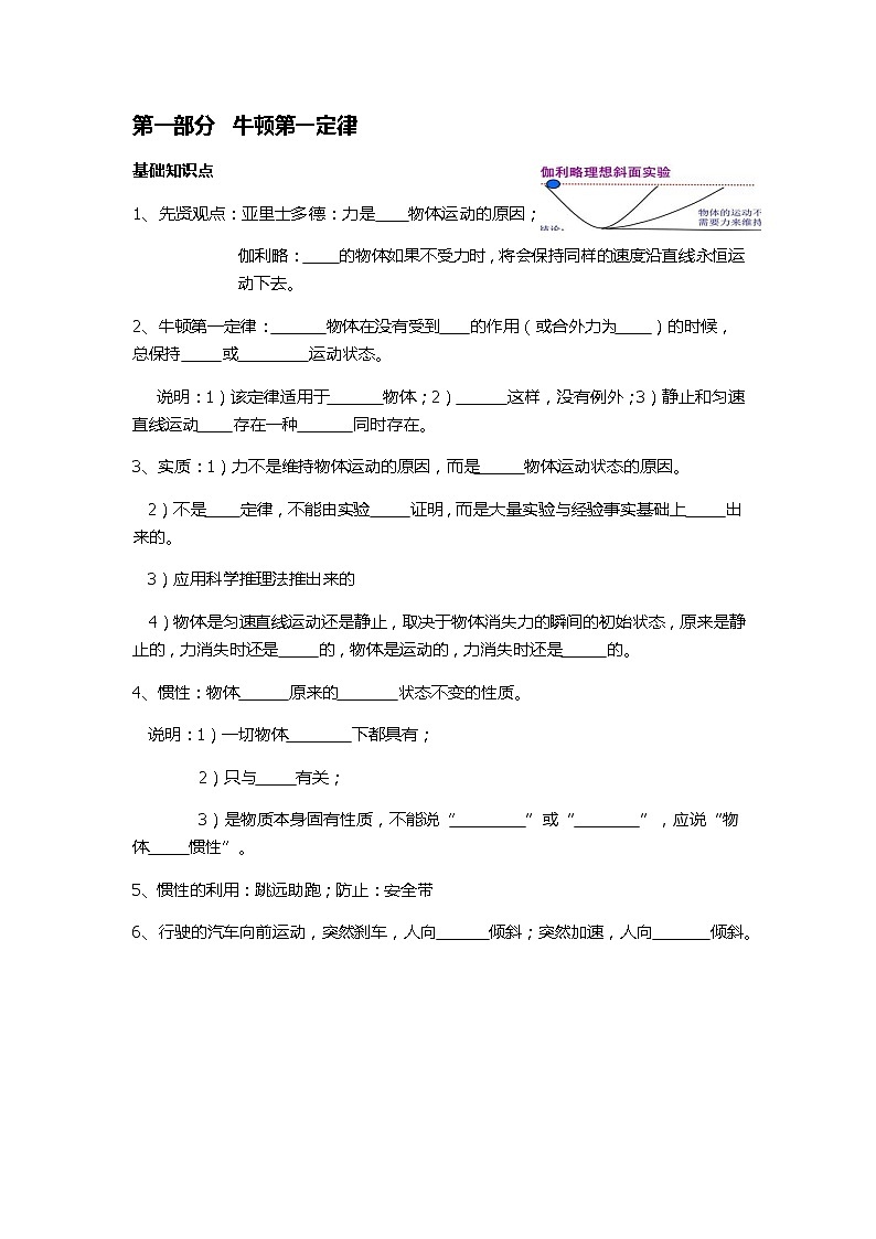 沪科版初中物理八年级寒假学习资料-学生版第2页