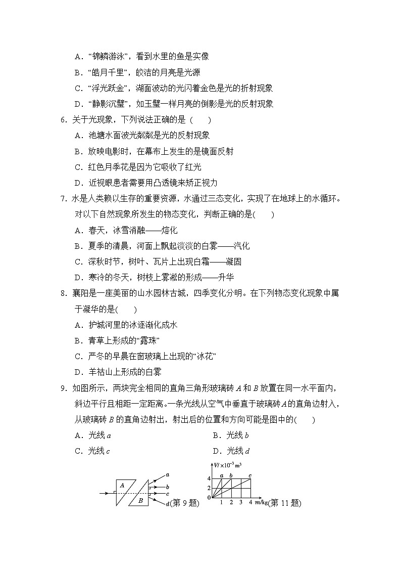 2022--2023学年人教版八年级物理上册--期末综合能力测试卷02