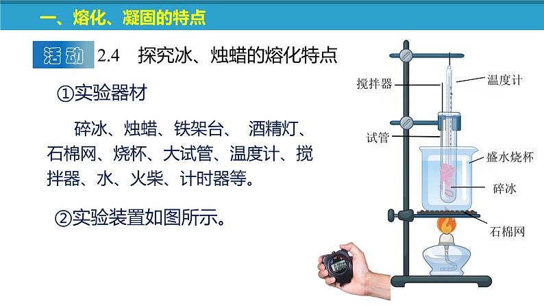 苏科版八上物理2.3 熔化和凝固  PPT课件+内嵌式实验视频07