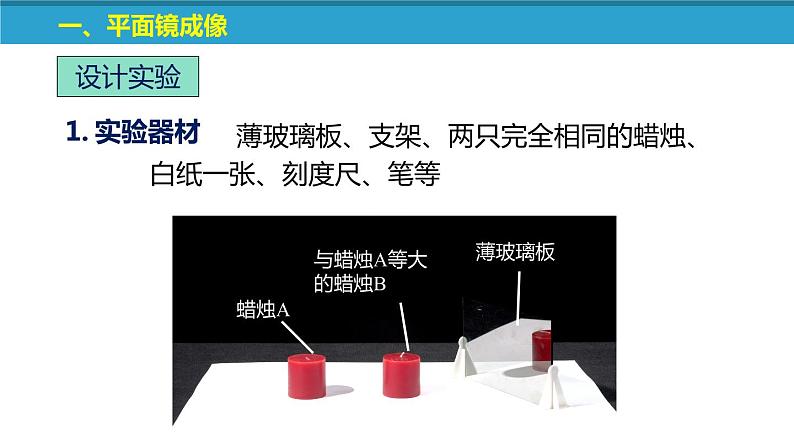 苏科版八上物理3.4 平面镜  PPT课件+内嵌式实验视频第8页