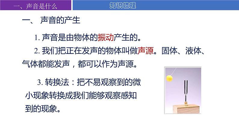 苏科版八上物理第一章 声现象——单元复习  PPT课件+内嵌式实验视频06