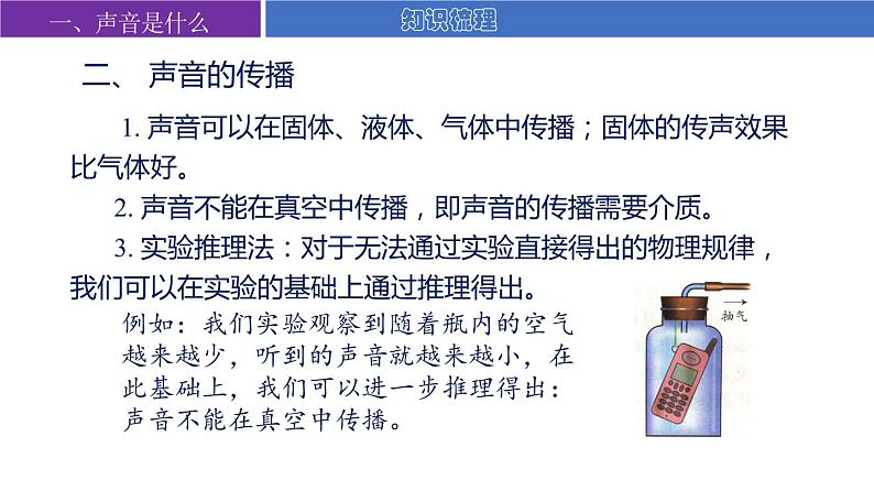 苏科版八上物理第一章 声现象——单元复习  PPT课件+内嵌式实验视频07