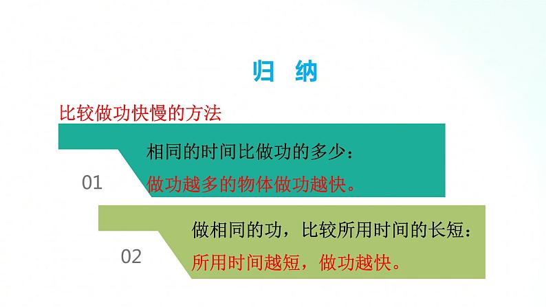 苏科版物理九年级 11.4 功率 课件第6页