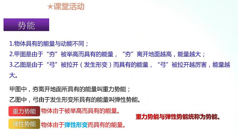 苏科版物理九年级 12.1 动能 势能 机械能 课件+同步练习08