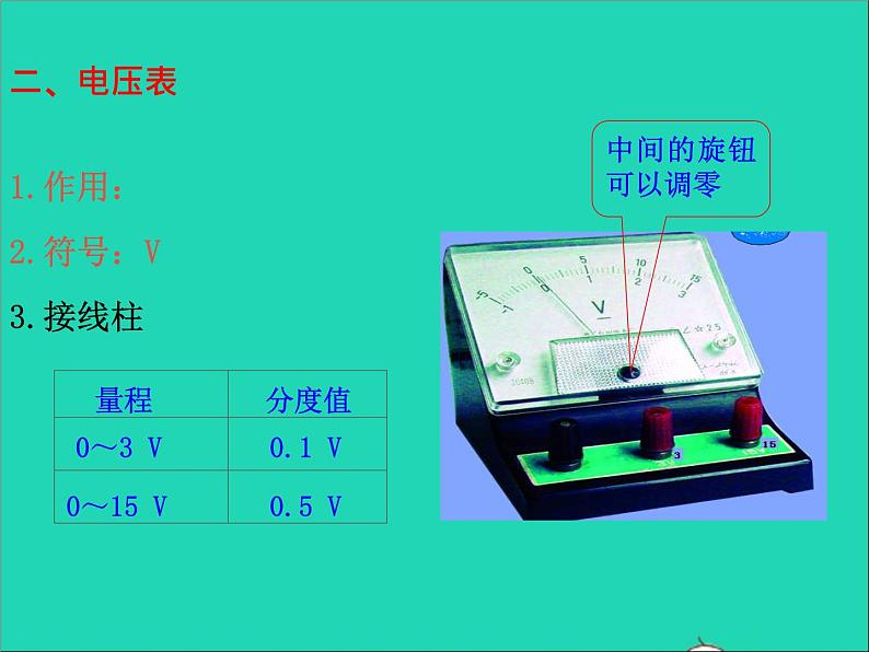 2022九年级物理全册第十六章电压电阻16.1电压课件新版新人教版06