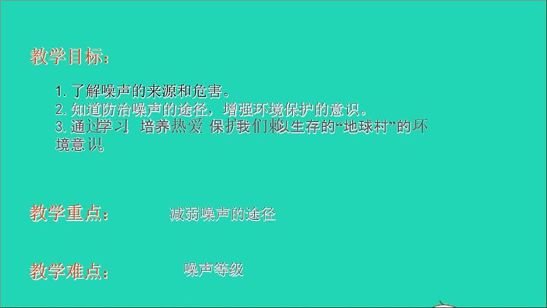 2022八年级物理上册第二章声现象2.4噪声的危害和控制课件新版新人教版02