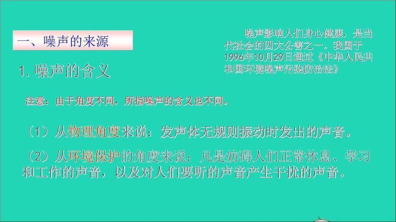 2022八年级物理上册第二章声现象2.4噪声的危害和控制课件新版新人教版03