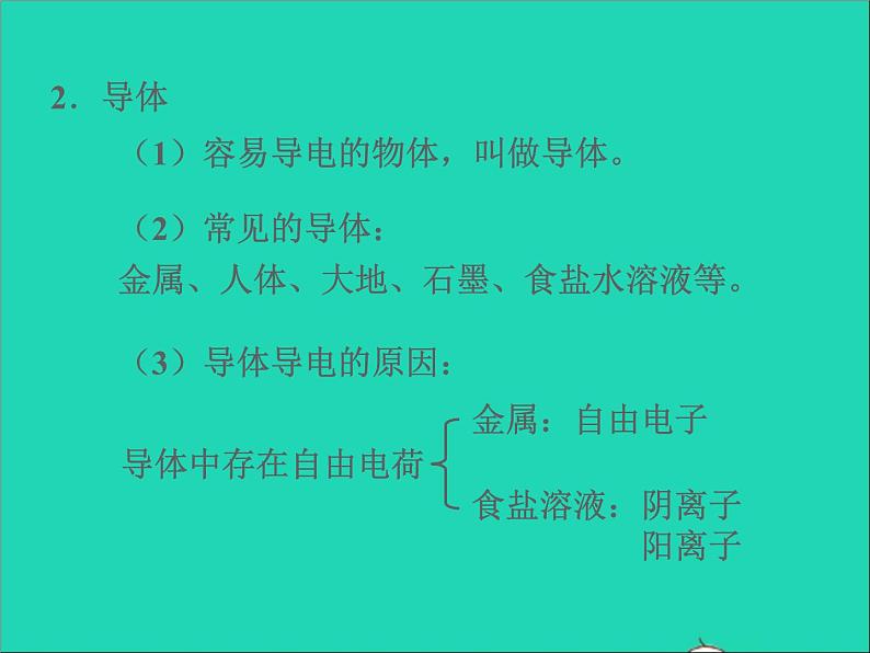 2022九年级物理全册第十一章简单电路11.6不同物质的导电性能课件新版北师大版04