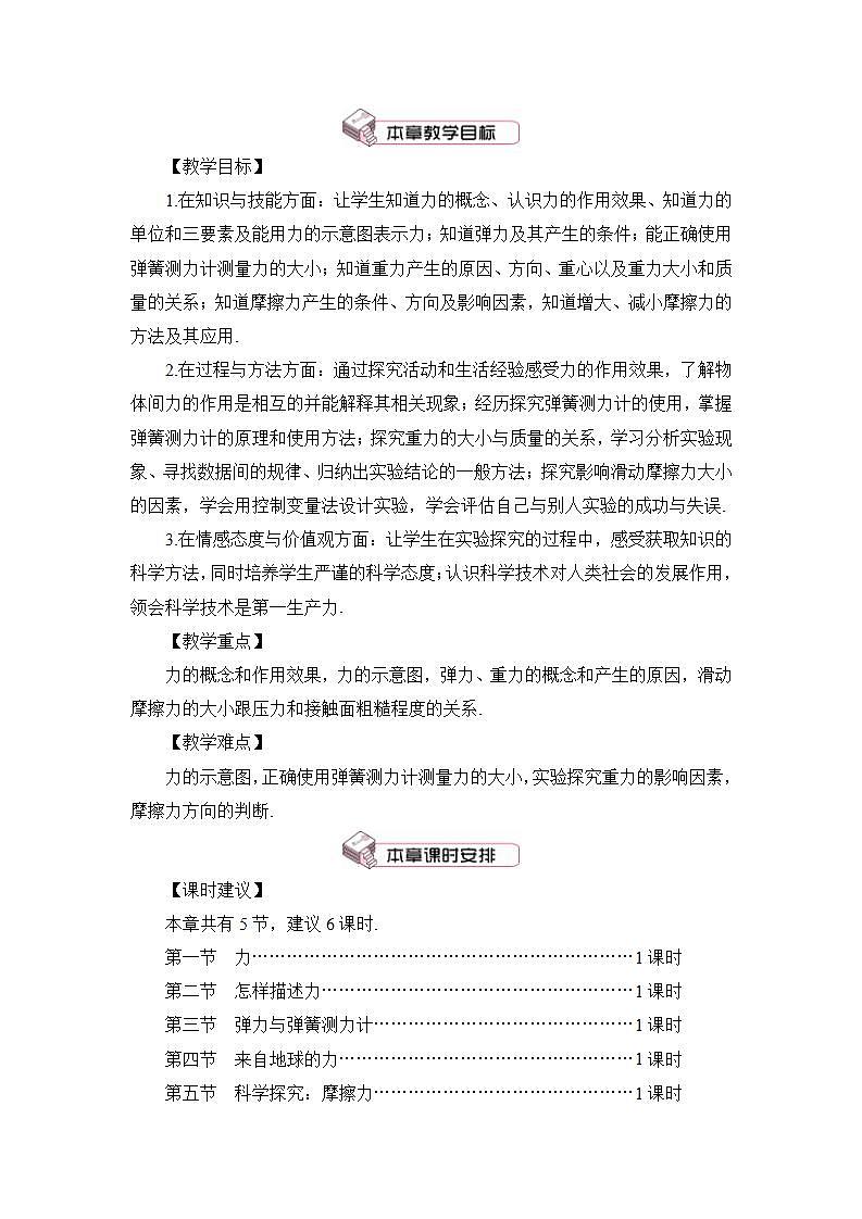沪科版八上物理 第一节 力 课件PPT+教案+视频素材02