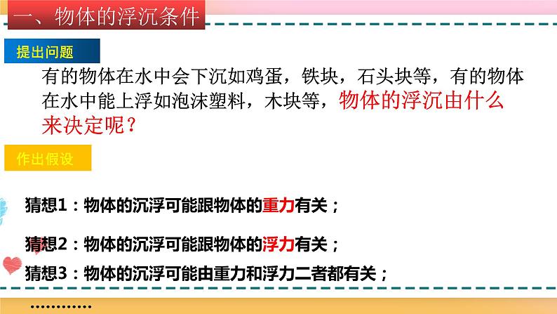 9.3物体的浮与沉（备课件）【上好课】2021-2022学年八年级物理下册同步备课系列（沪科版）第5页