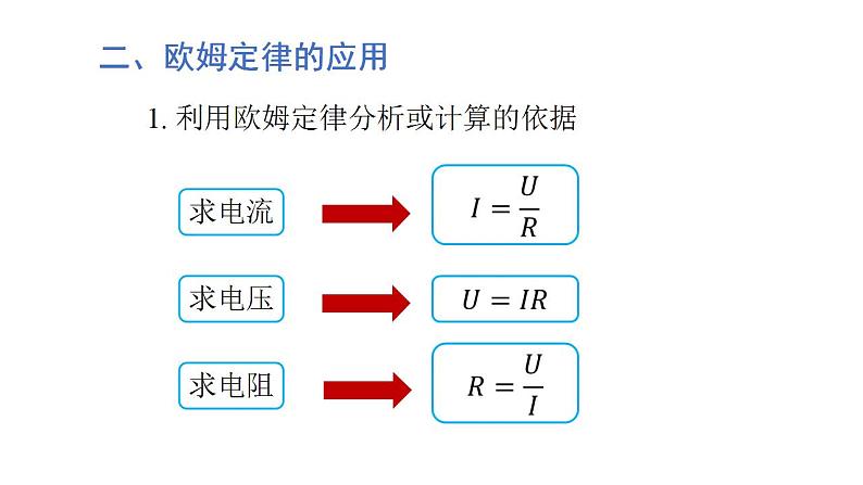 第17章第2节欧姆定律（课件）2022-2023学年人教版物理九年级上册07