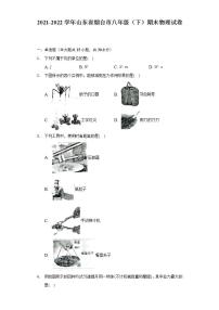 2021-2022学年山东省烟台市八年级（下）期末物理试卷（含解析）