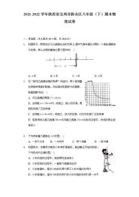 2021-2022学年陕西省宝鸡市陈仓区八年级（下）期末物理试卷（含解析）