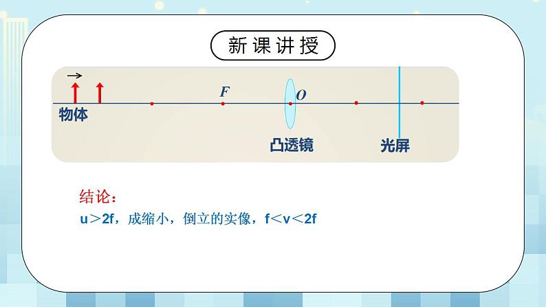 人教版8上物理第五章第3节《凸透镜成像规律》课件+教案+同步练习07