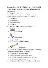 广东省河源市紫金县2021-2022学年八年级下学期期末质量检测物理试题(word版含答案)