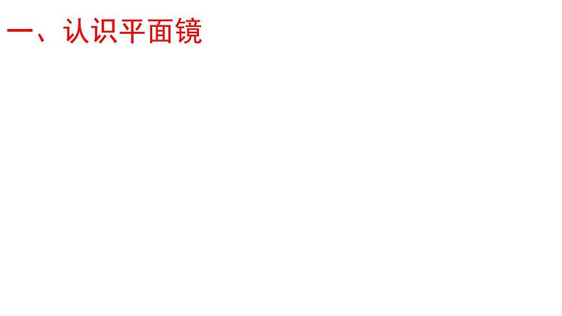 3.3  探究平面镜成像特点   课件  沪粤版八年级物理上册02