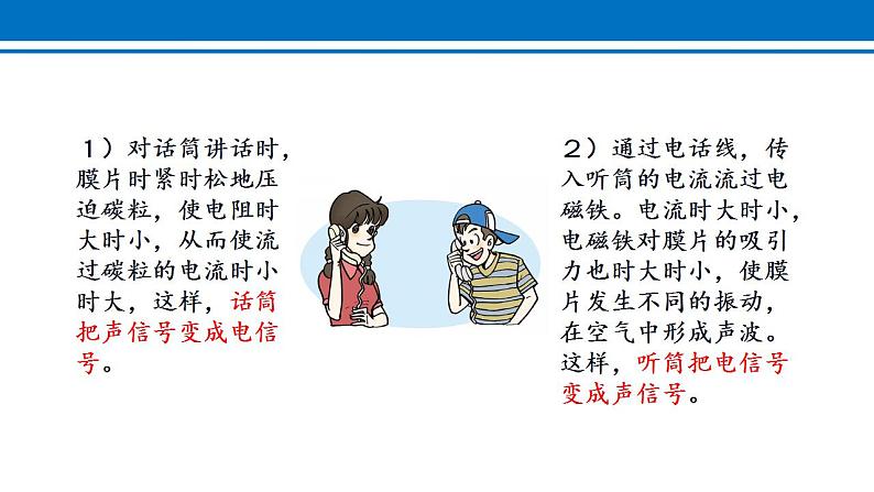 21.1 现代顺风耳──电话 课件 2022-2023学年人教版物理九年级全一册07