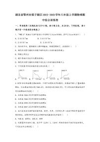 湖北省鄂州市梁子湖区2022-2023学年物理八年级（上)期中综合训练卷