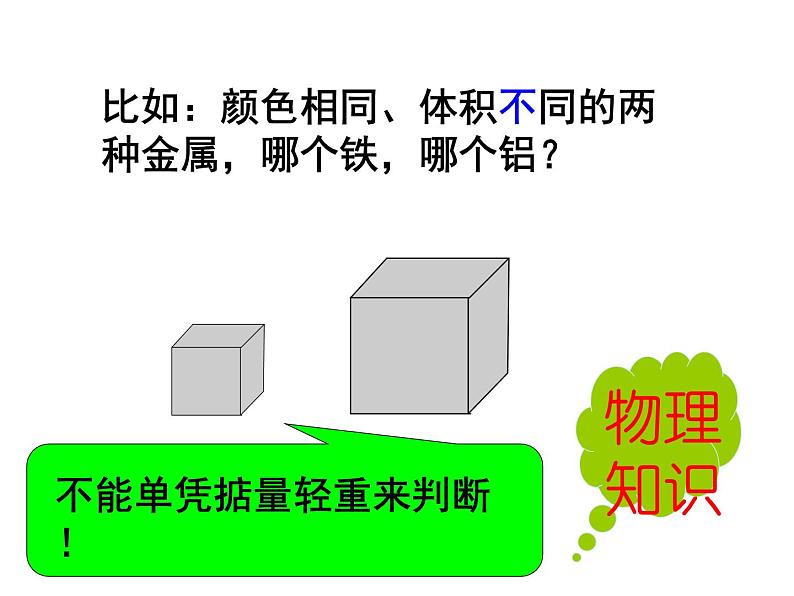 人教版八年级物理上册-6.2密度-课件2第7页