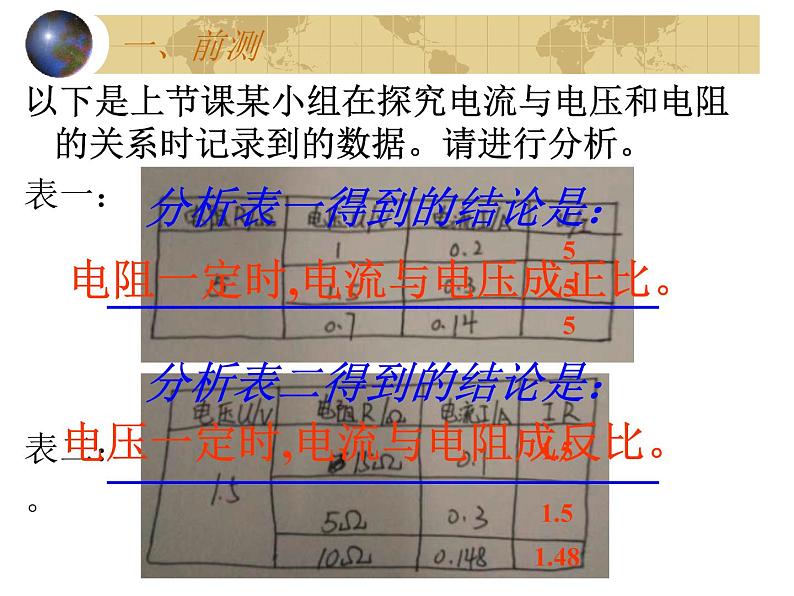 人教版九年级物理全册-17.2欧姆定律-课件202