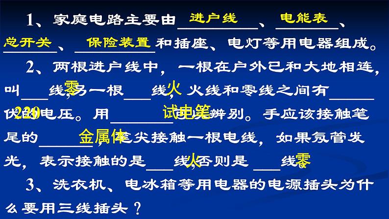 人教版九年级物理全册--19.1家庭电路-课件204