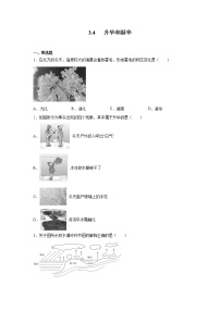 初中物理人教版八年级上册第4节 升华和凝华精品当堂达标检测题