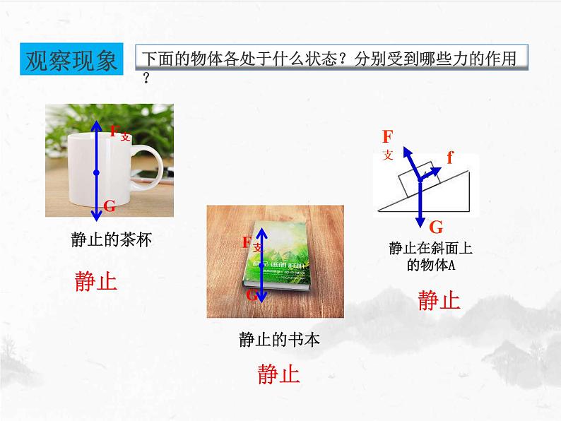 7.3《力的平衡》课件    沪科版八年级物理02