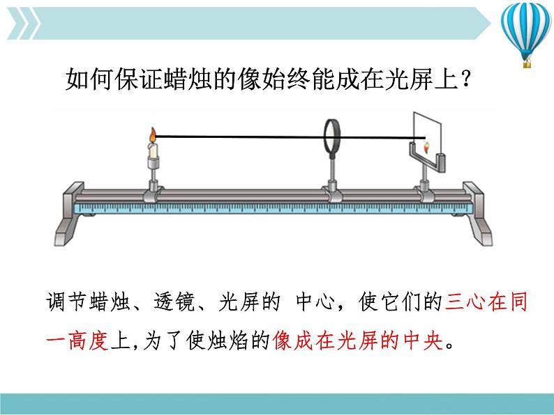 物理八年级上第5章第3节 凸透镜成像规律教学教学课件第4页