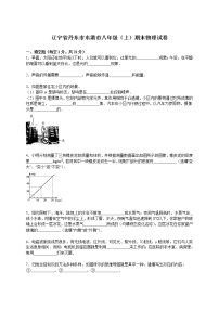 物理八年级上辽宁省丹东市东港市八年级（上）期末物理试卷(WORD版，含解析)