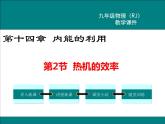 物理九年级上第十四章  内能的利用第2节 热机的效率精品教学课件