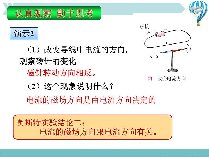 物理九年级下第20章第2节电生磁教学课件第8页