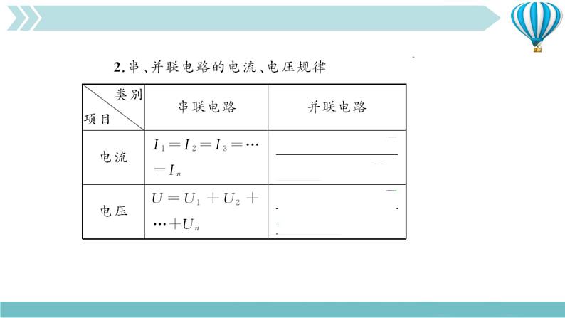 物理九年级上第16章第2节　串、并联电路中电压的规律  第二课时　综合应用作业课件04