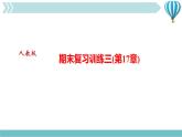 物理九年级上期末复习训练三(第17章)复习训练课件