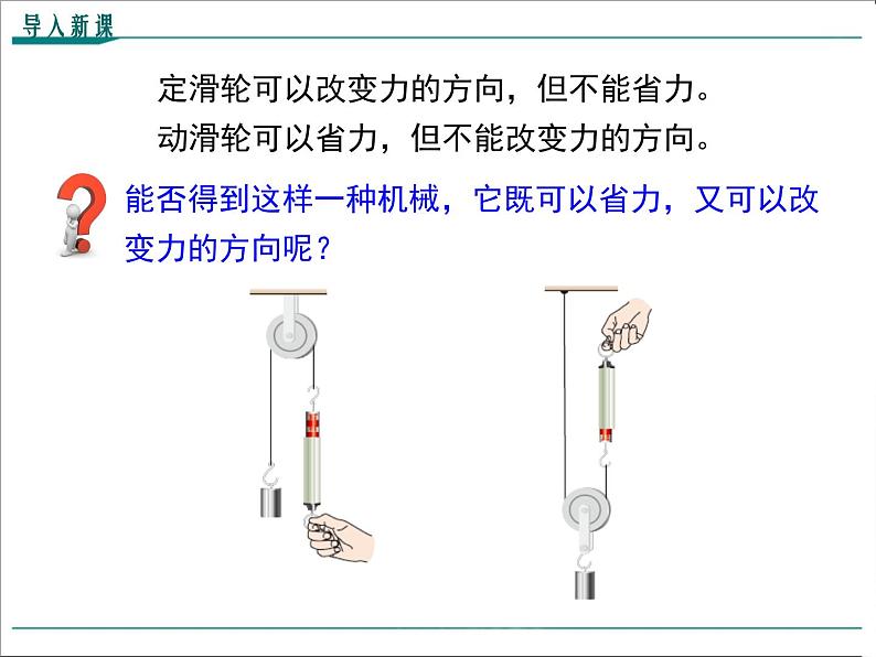 第十二章 简单机械第2节第2课时 滑轮组、轮轴和斜面教学课件第2页