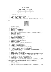 人教版八年级上册第二章 声现象综合与测试课时训练